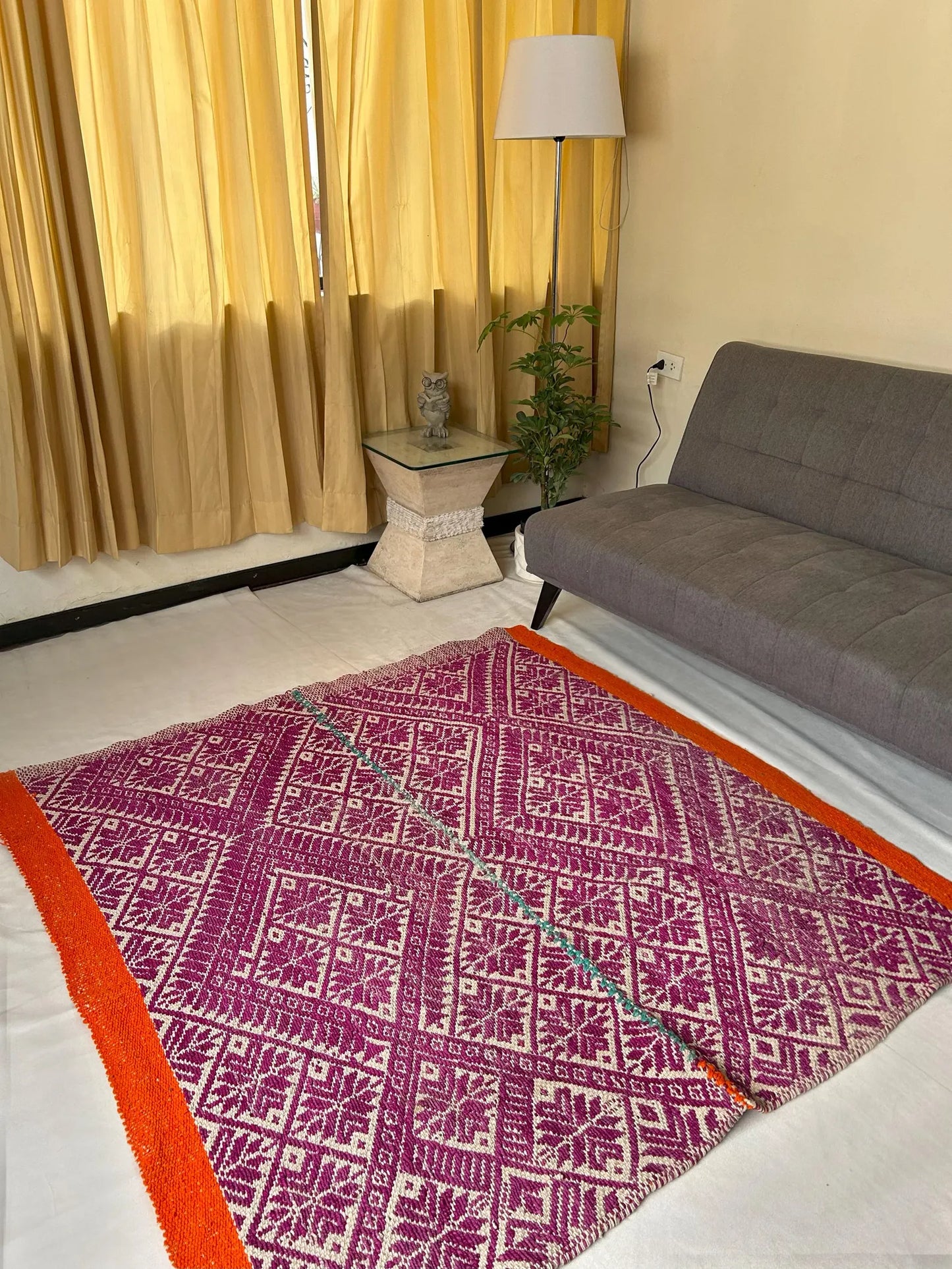 PAUCAR MIT'A - Double-sided - Peruvian rug - Blanket