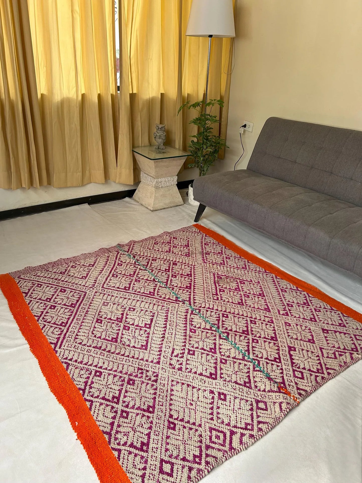 PAUCAR MIT'A - Double-sided - Peruvian rug - Blanket