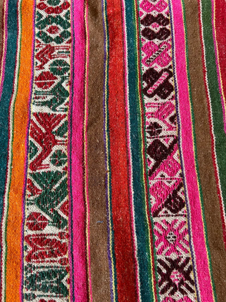 TEQSI MUYU - Peruvian Rug - Blanket