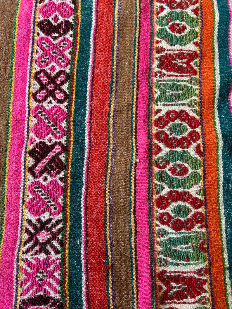 TEQSI MUYU - Peruvian Rug - Blanket