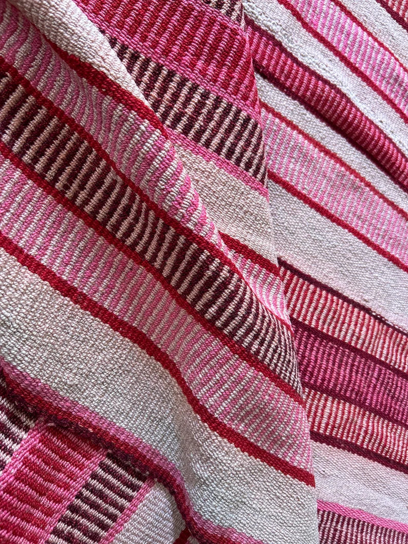 YURAQ PUKA - Peruvian Rug - Blanket