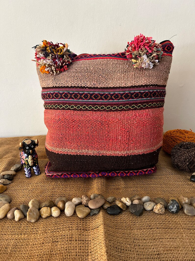Peruvian blanket bag