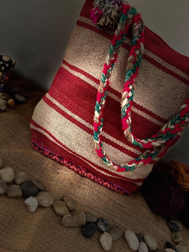 Peruvian blanket purse