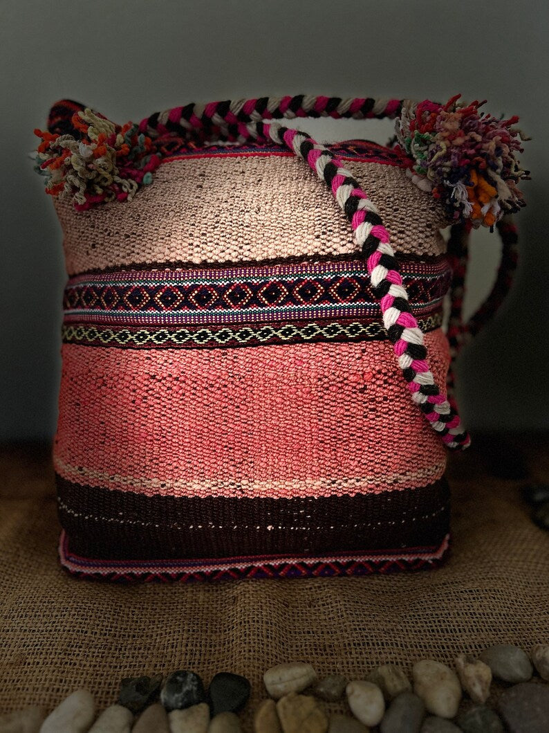 Peruvian blanket bag