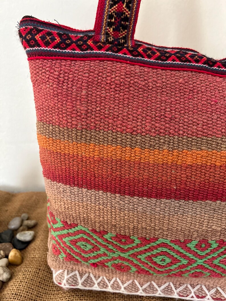 Peruvian blanket purse