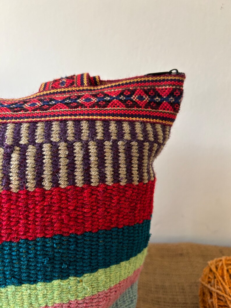 Peruvian blanket purse