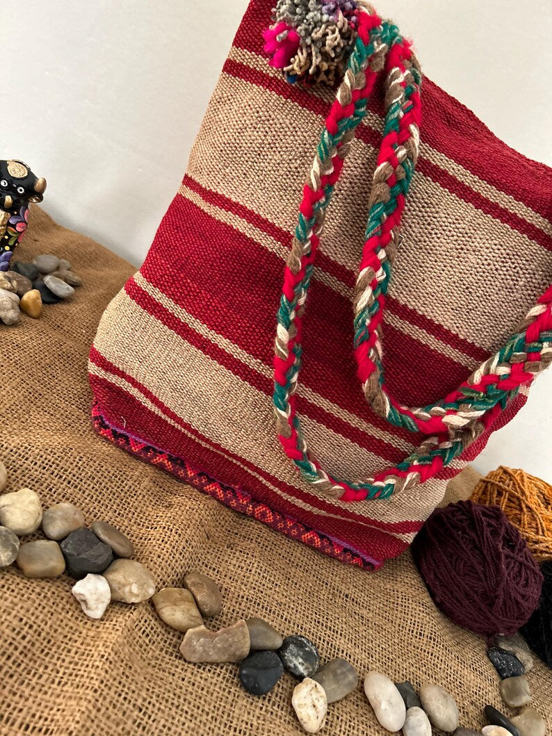 Peruvian blanket purse