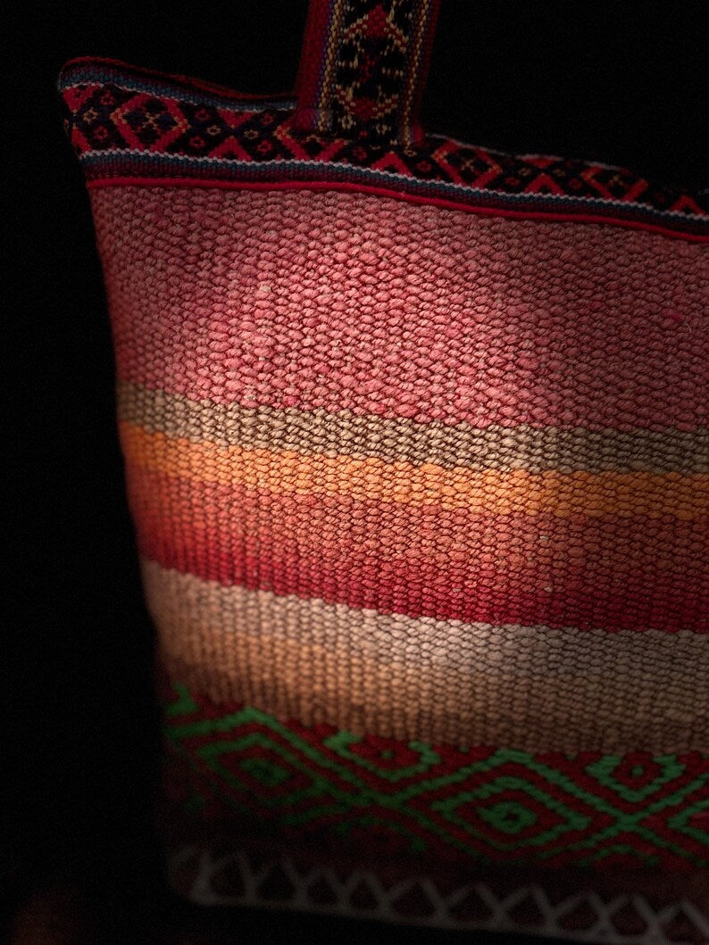 Peruvian blanket purse