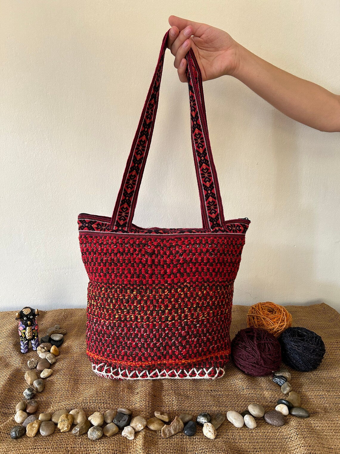 Peruvian blanket purse