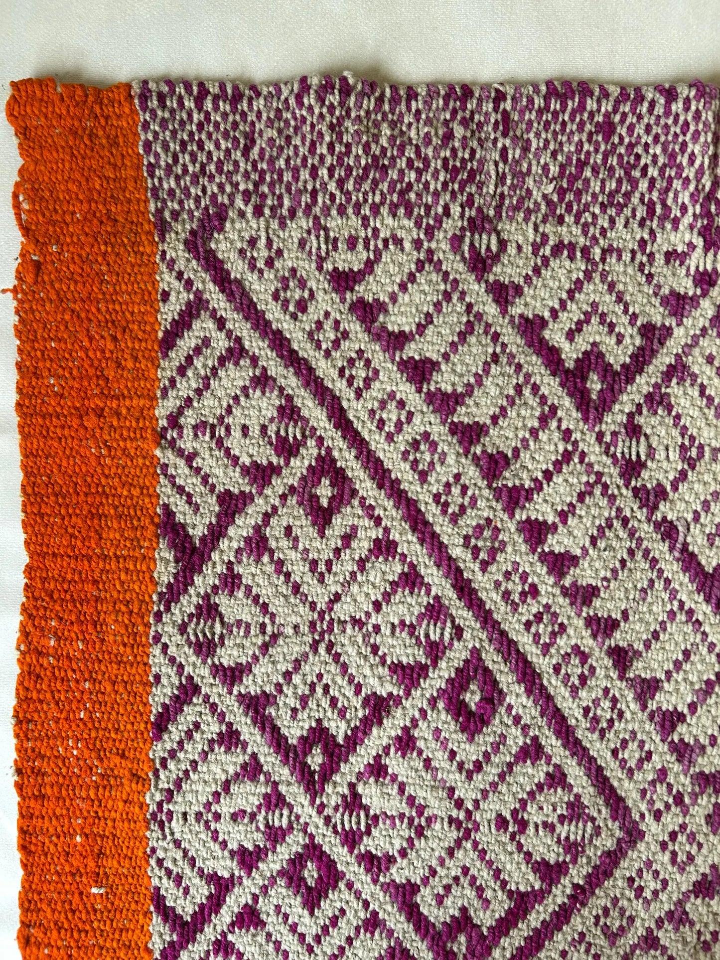 PAUCAR MIT'A - Double-sided - Peruvian rug - Blanket