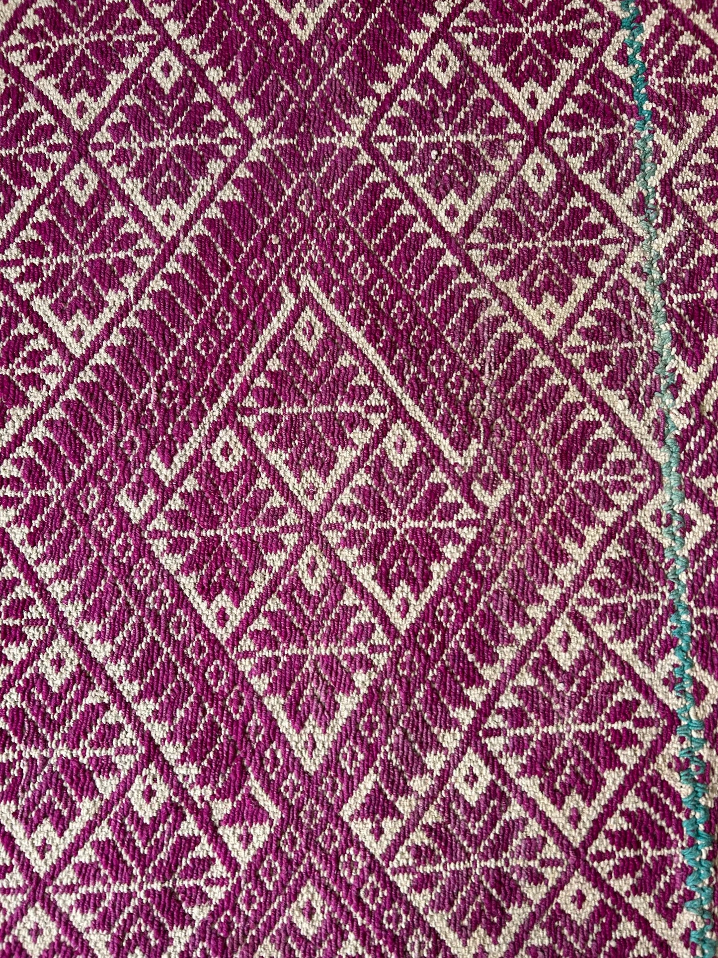 PAUCAR MIT'A - Double-sided - Peruvian rug - Blanket