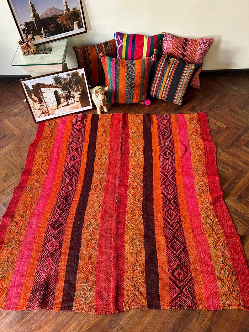 ASIYÑAWI - Peruvian rug - Blanket