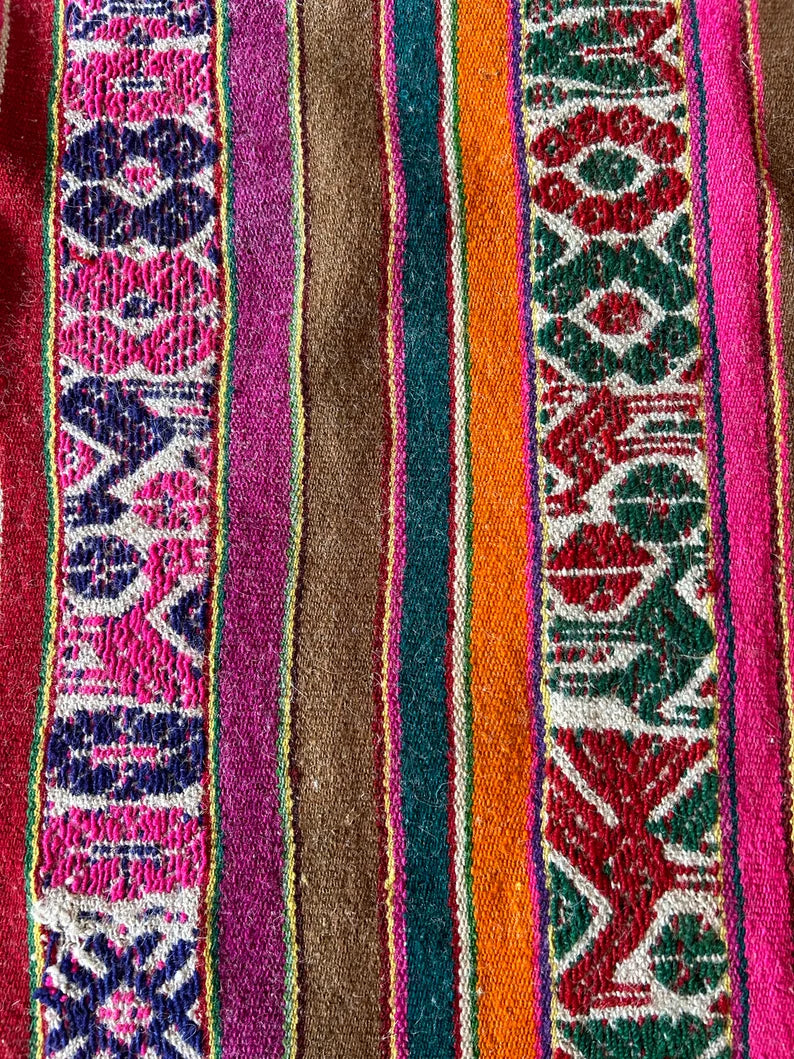 TEQSI MUYU - Peruvian Rug - Blanket