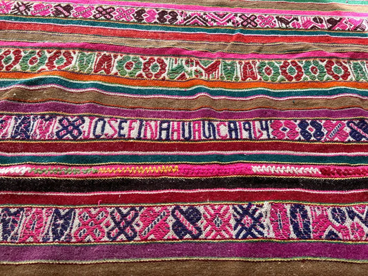 TEQSI MUYU - Peruvian Rug - Blanket