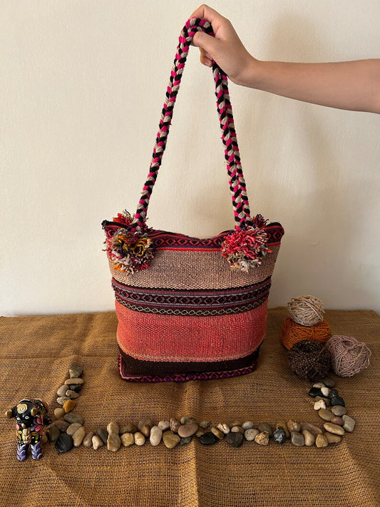 Peruvian blanket bag