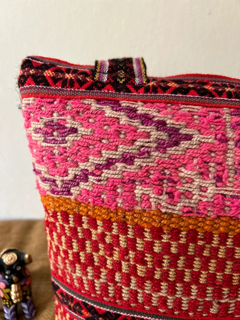 Woven vintage purse