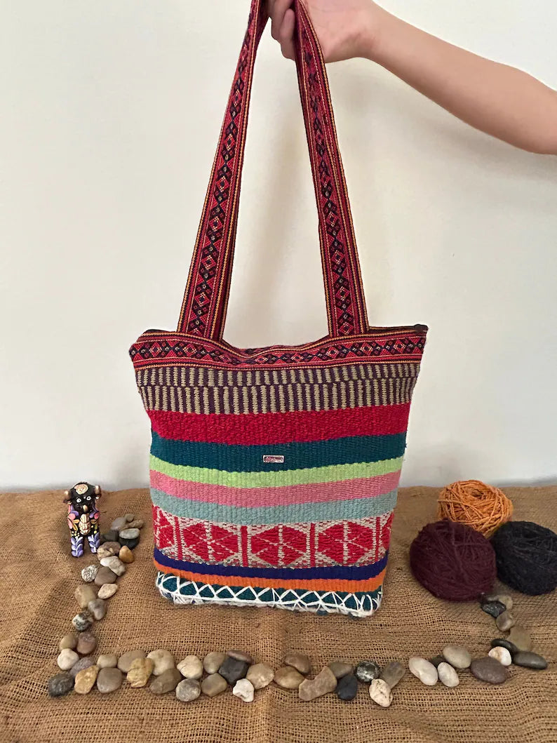 Peruvian blanket purse
