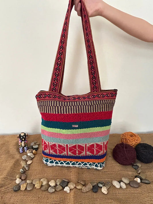 Peruvian blanket purse