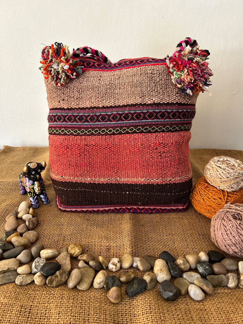Peruvian blanket bag
