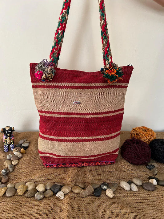 Peruvian blanket purse