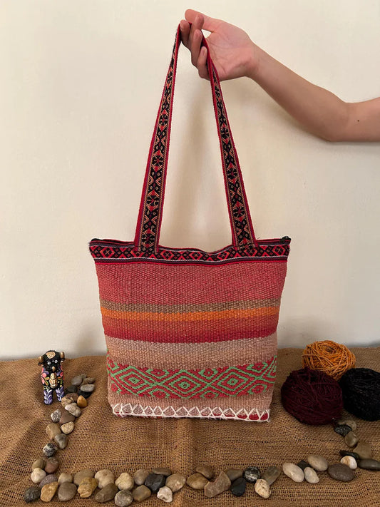 Peruvian blanket purse