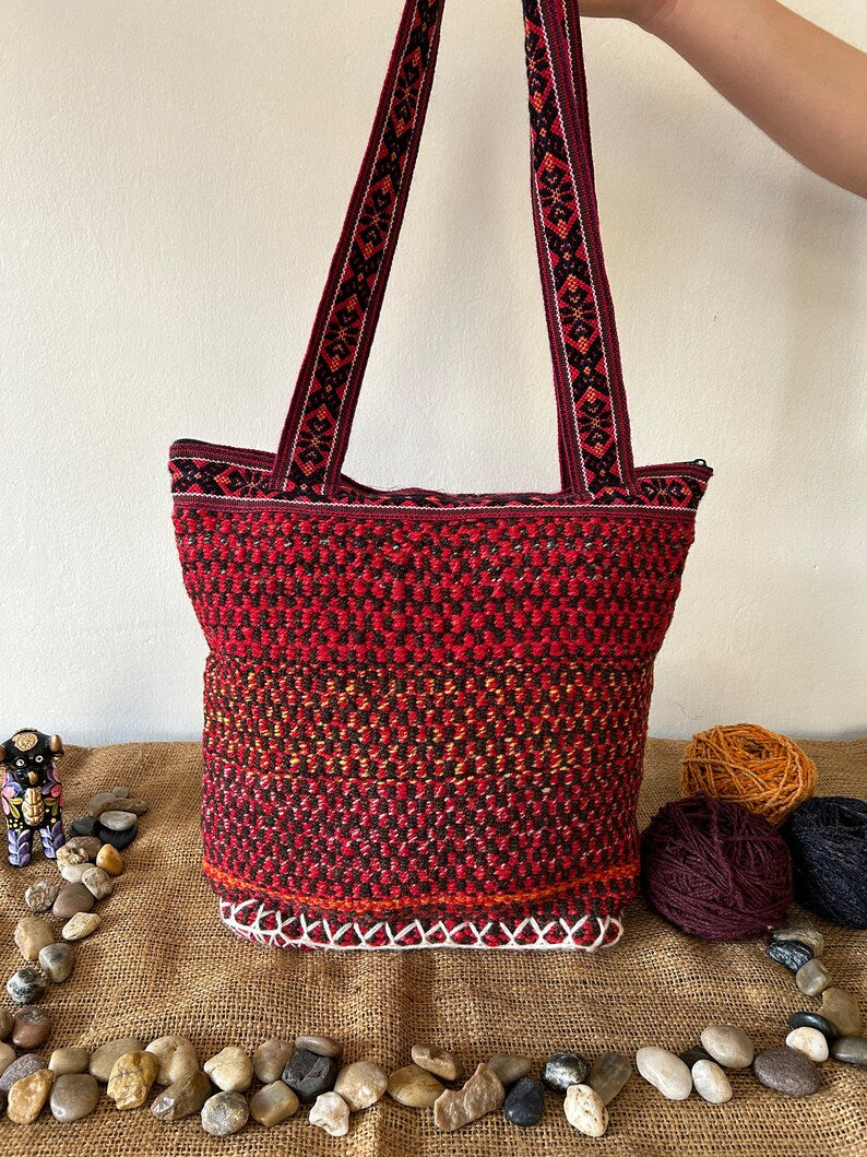 Peruvian blanket purse