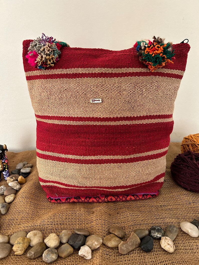Peruvian blanket purse