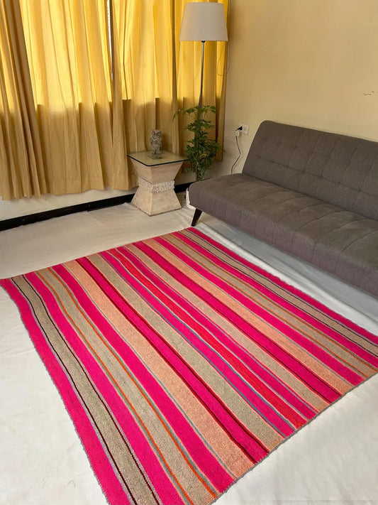 KUSISQ'A - Peruvian rug - Blanket